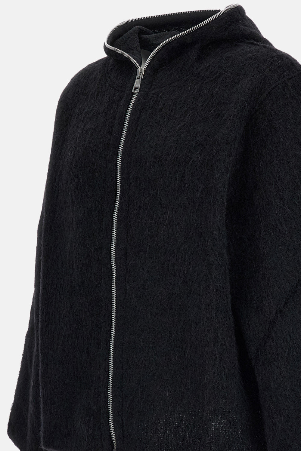 Our Legacy Men Full Zip Wool Hood