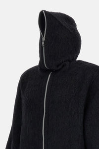 Our Legacy Men Full Zip Wool Hood
