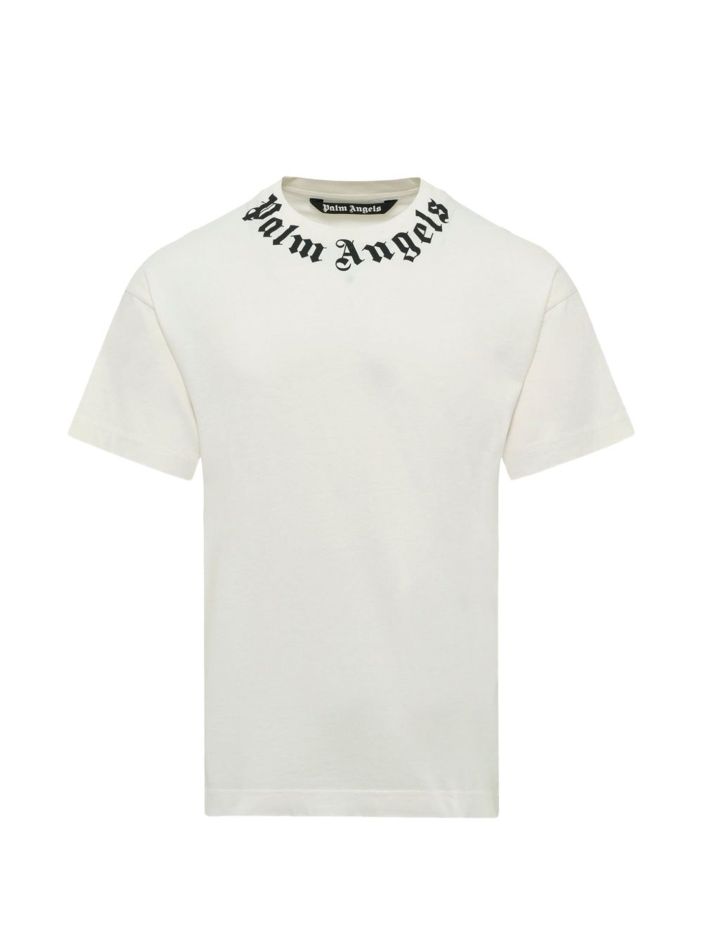 Palm Angels Men Logo Cotton T-Shirt