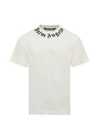 Palm Angels Men Logo Cotton T-Shirt