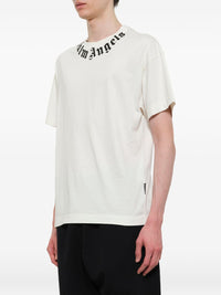 Palm Angels Men Logo Cotton T-Shirt