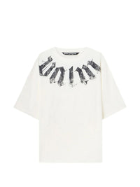 Palm Angels Men Logo Cototn T-Shirt