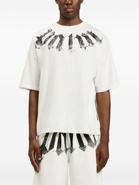Palm Angels Men Logo Cototn T-Shirt