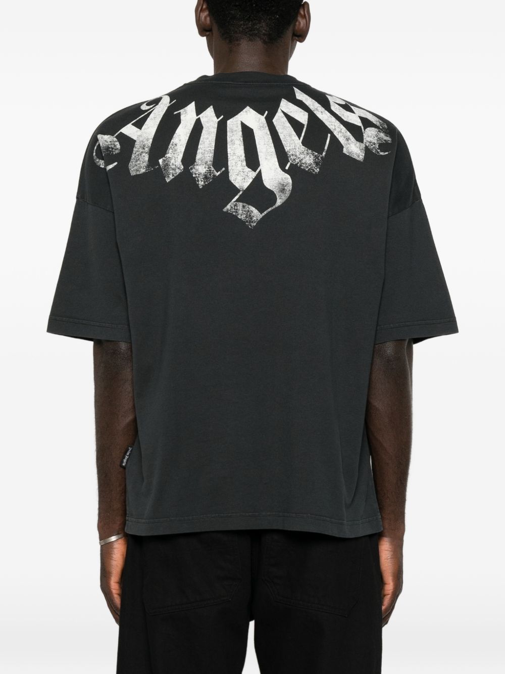 PALM ANGELS Palm Angels Men Logo Cototn T-Shirt
