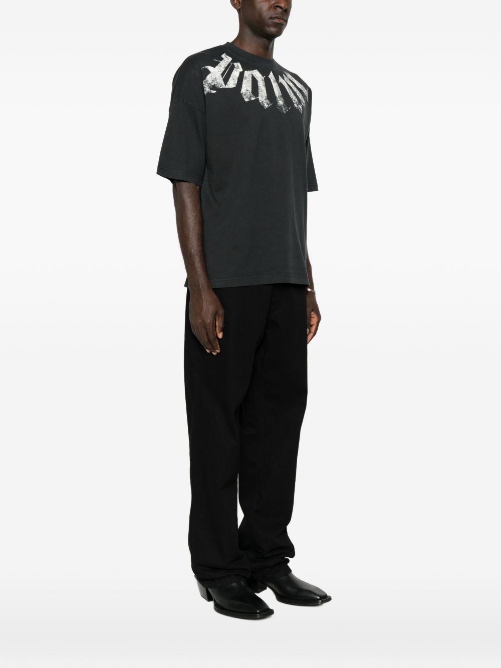 PALM ANGELS Palm Angels Men Logo Cototn T-Shirt
