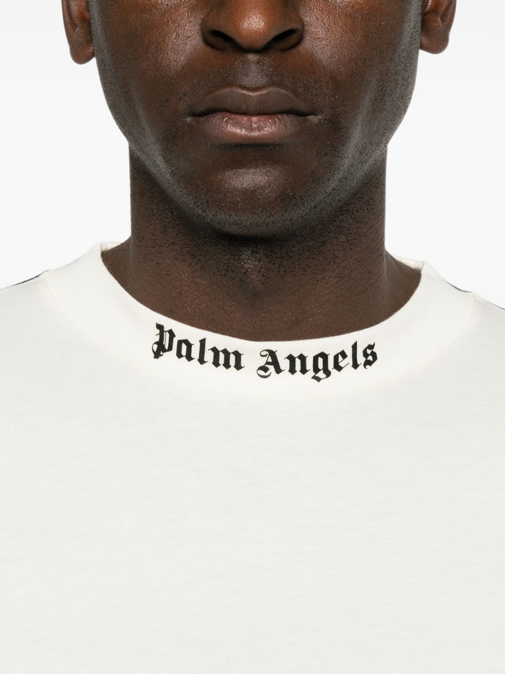 PALM ANGELS Palm Angels Men Logo Cotton T-Shirt