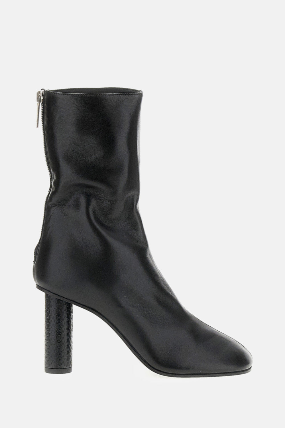 Paris Texas Paris Texas Women Alice Nappa Ankle Boots With Python Print Detail