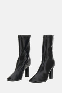 Paris Texas Paris Texas Women Alice Nappa Ankle Boots With Python Print Detail