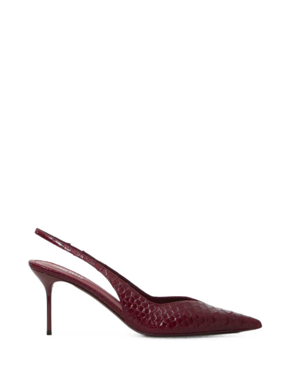 Paris Texas Women Lidia Leather Slingback Pumps