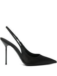 Paris Texas Women Lidia Leather Slingback Pumps