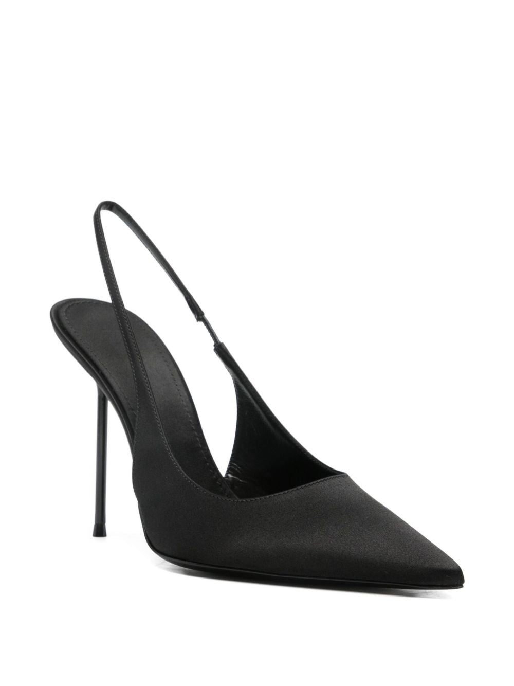 Paris Texas Women Lidia Leather Slingback Pumps