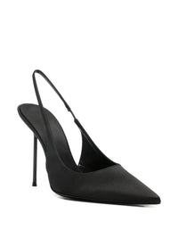 Paris Texas Women Lidia Leather Slingback Pumps