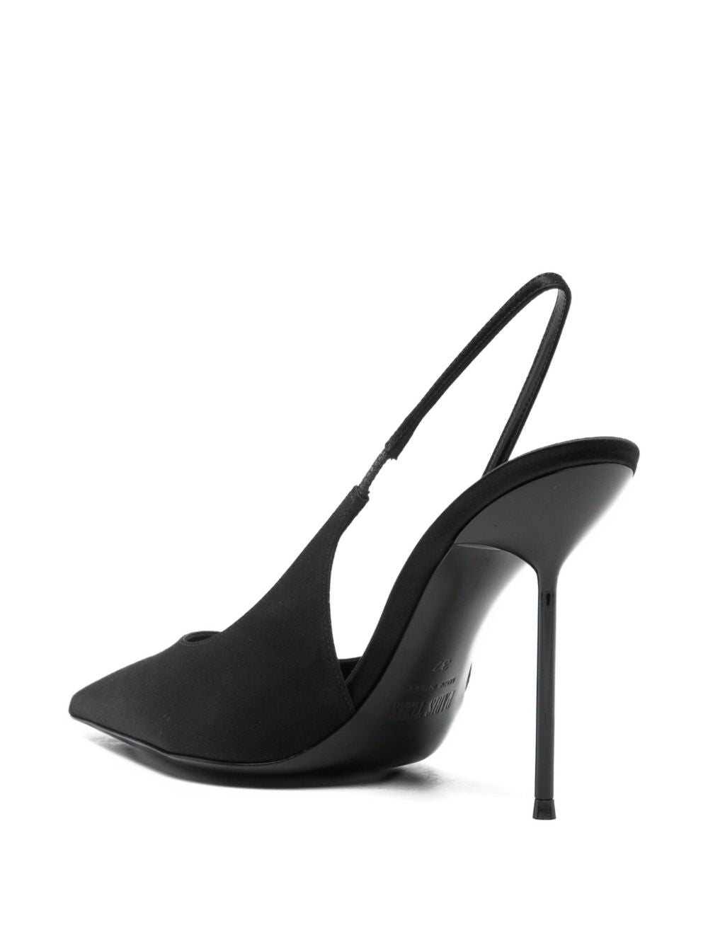 Paris Texas Women Lidia Leather Slingback Pumps