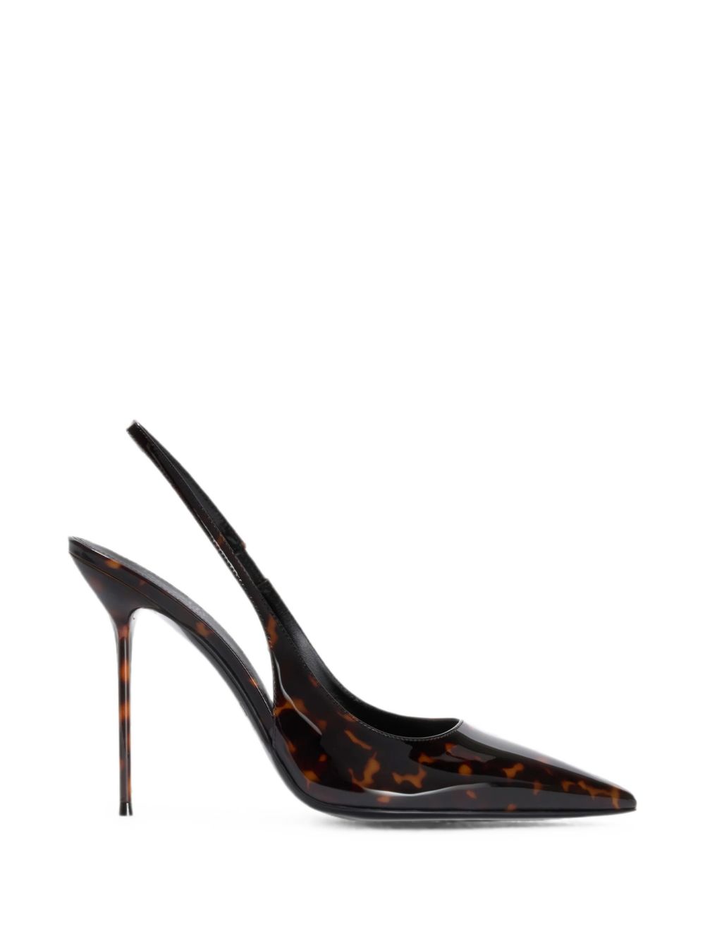 Paris Texas Women Lidia Patent Leather Slingback Pumps