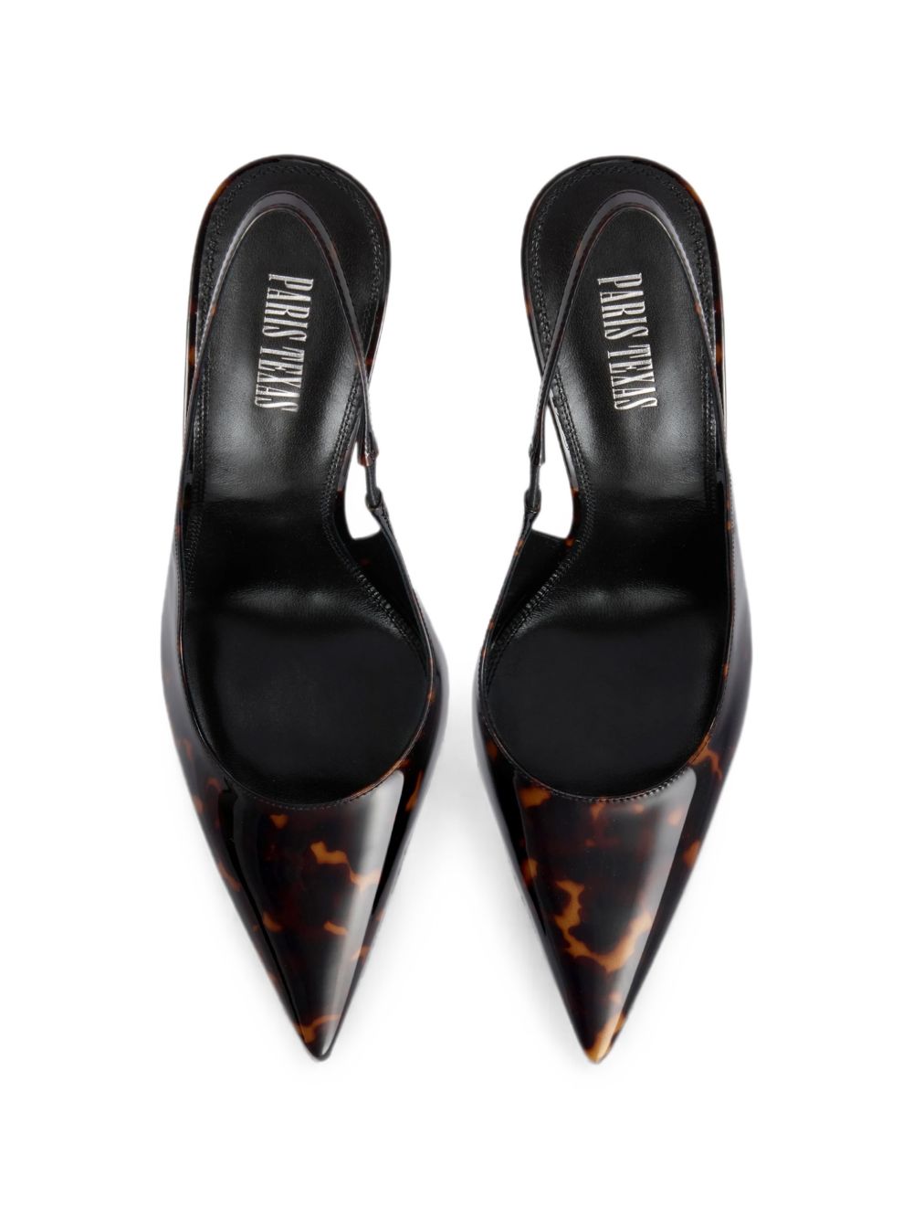 Paris Texas Women Lidia Patent Leather Slingback Pumps