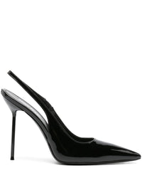 Paris Texas Women Lidia Patent Leather Slingback Pumps