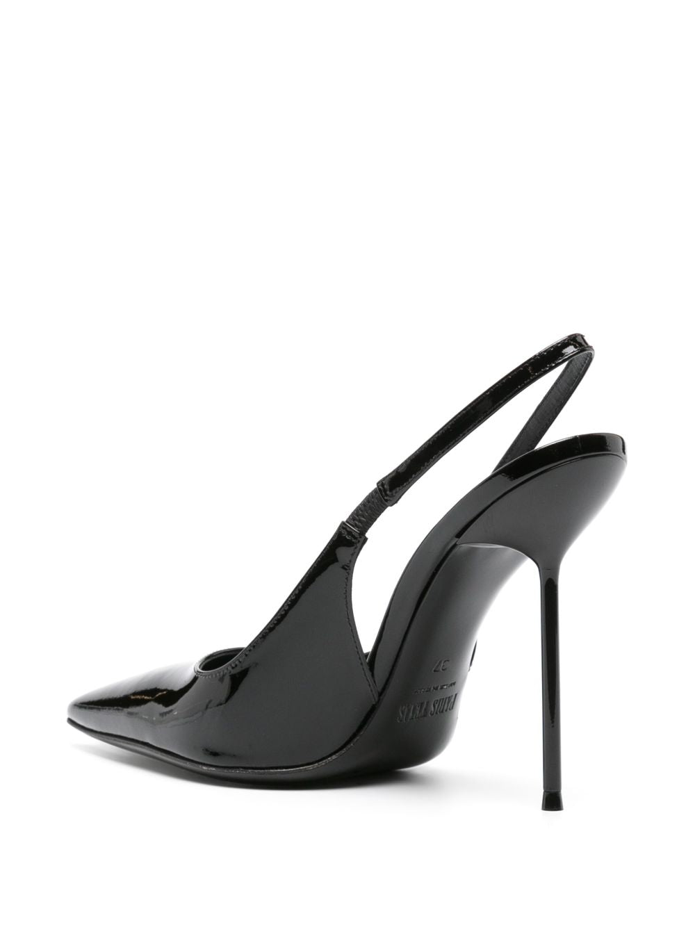 Paris Texas Women Lidia Patent Leather Slingback Pumps