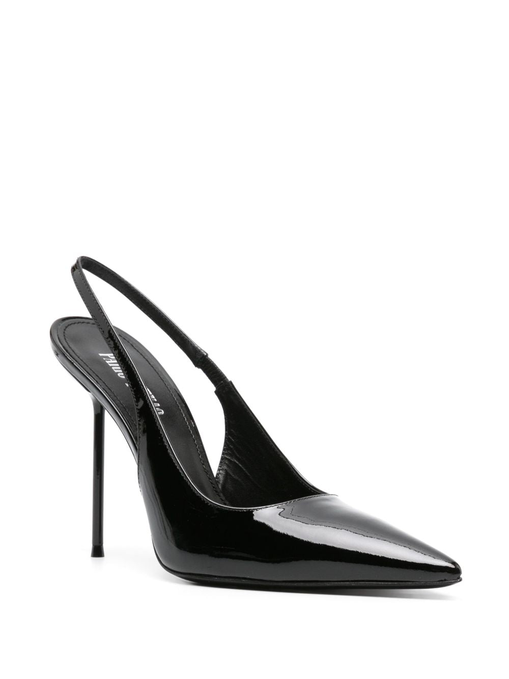 Paris Texas Women Lidia Patent Leather Slingback Pumps