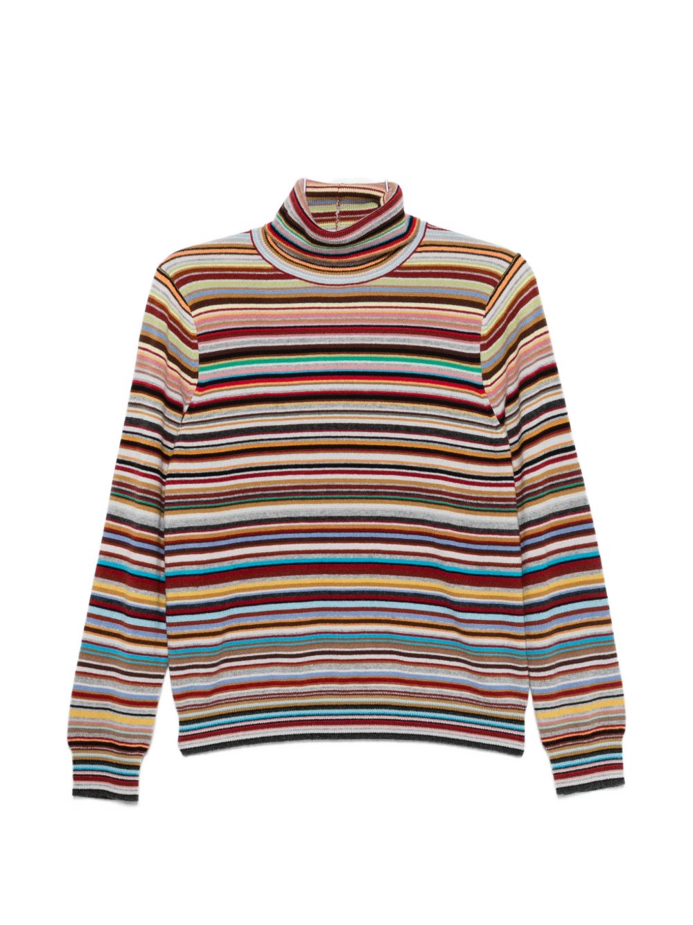 Paul Smith Women Signature Stripe Roll Neck Sweater