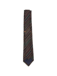 PAUL SMITH Paul Smith Men Signature Stripe Silk And Wool Tie