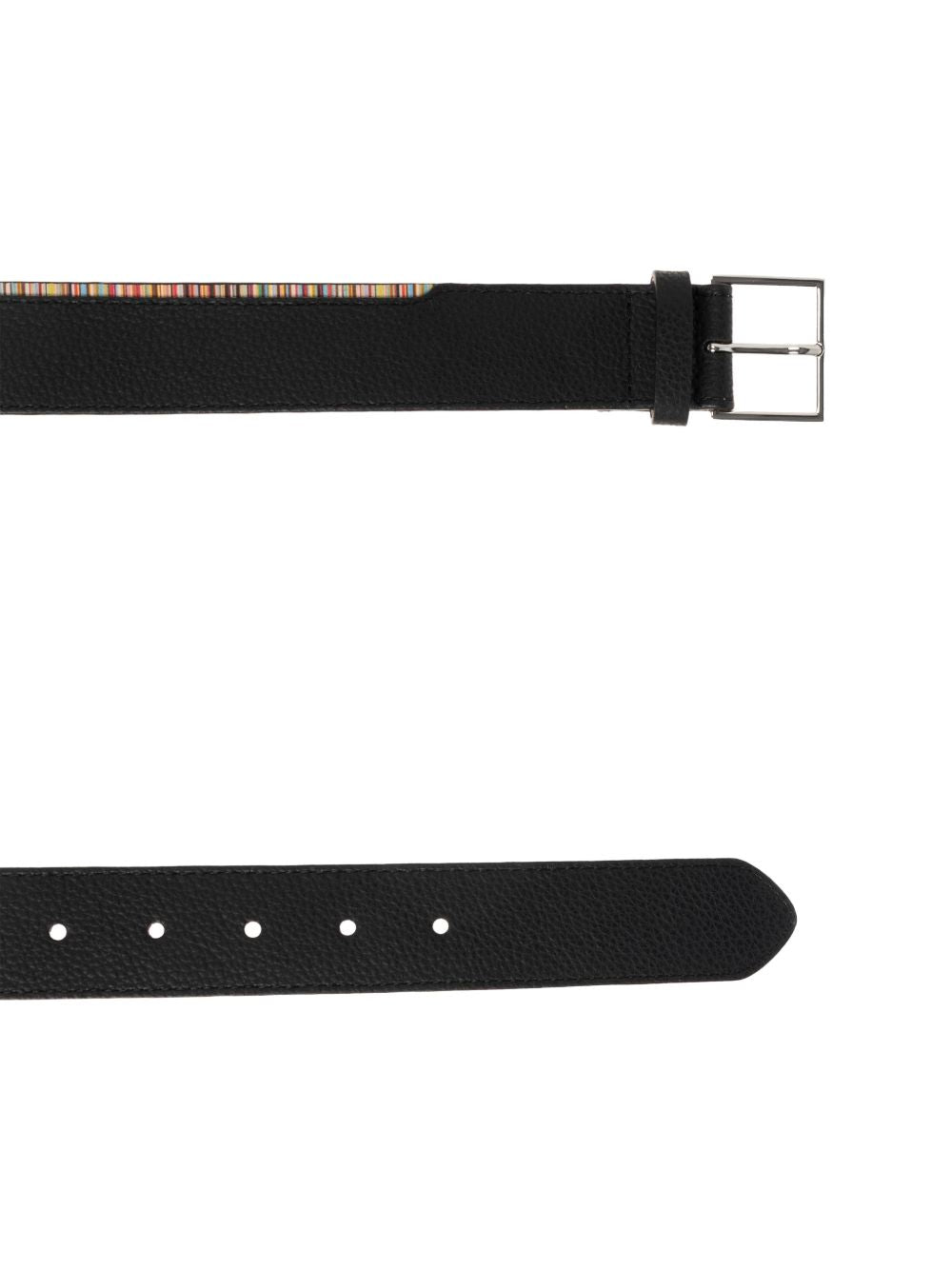 Paul Smith Men Signature Stripe Leather Belt