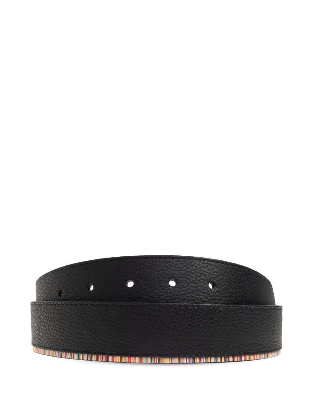 Paul Smith Men Signature Stripe Leather Belt