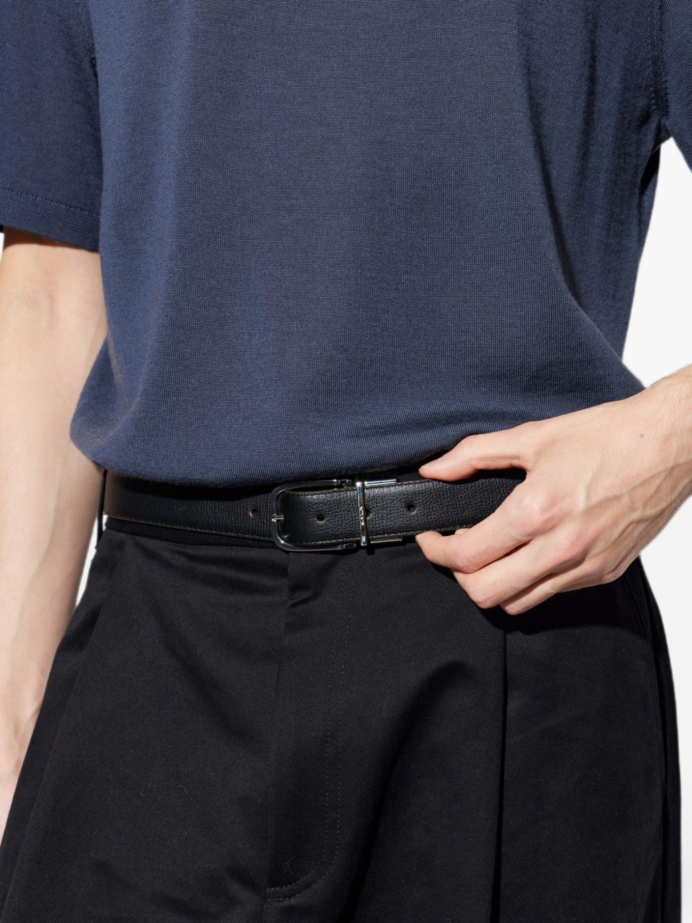 Paul Smith Men Leather Reversible Belt
