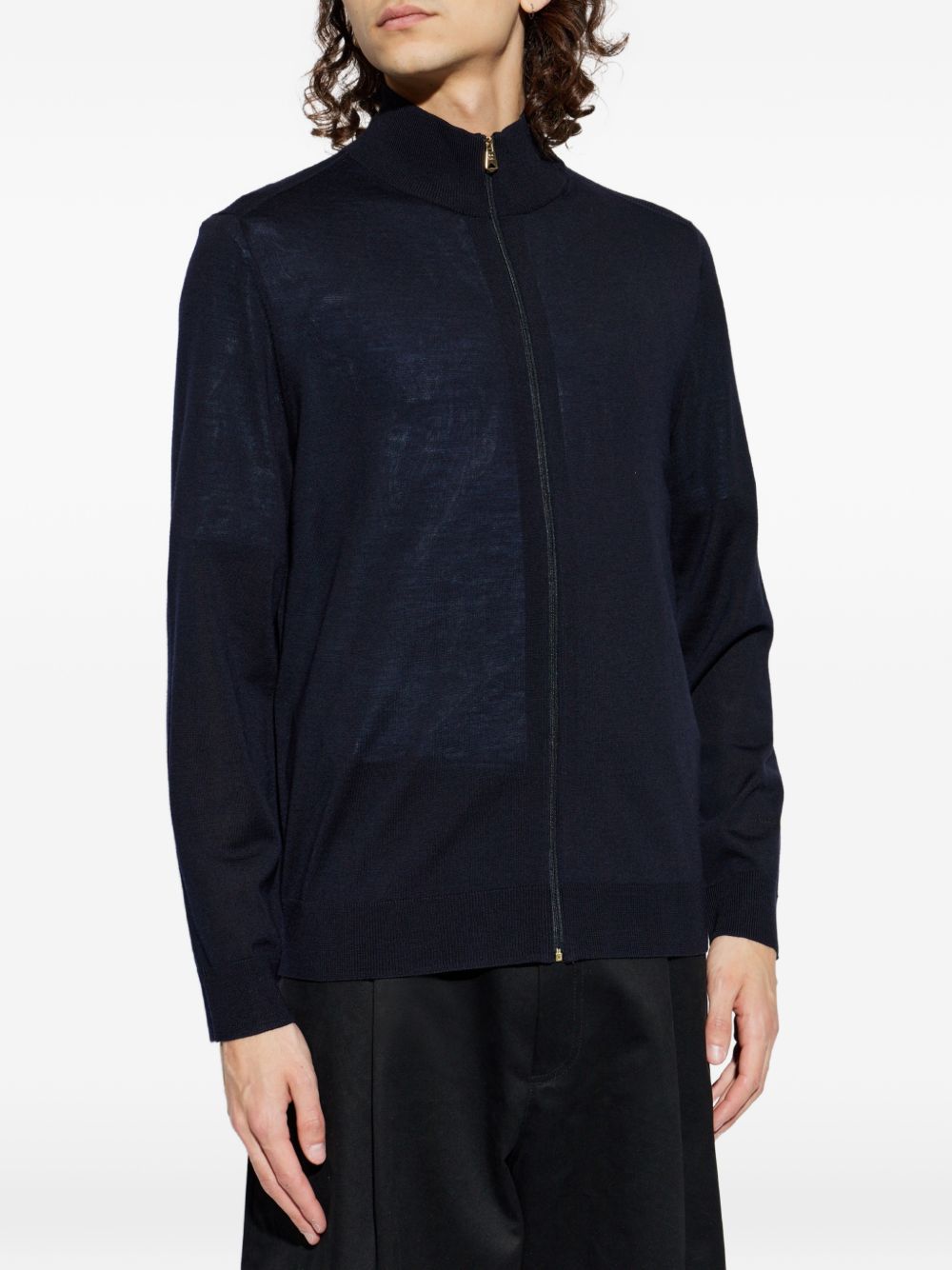 Paul Smith Men Wool Zipped Cardigan – Bluefly