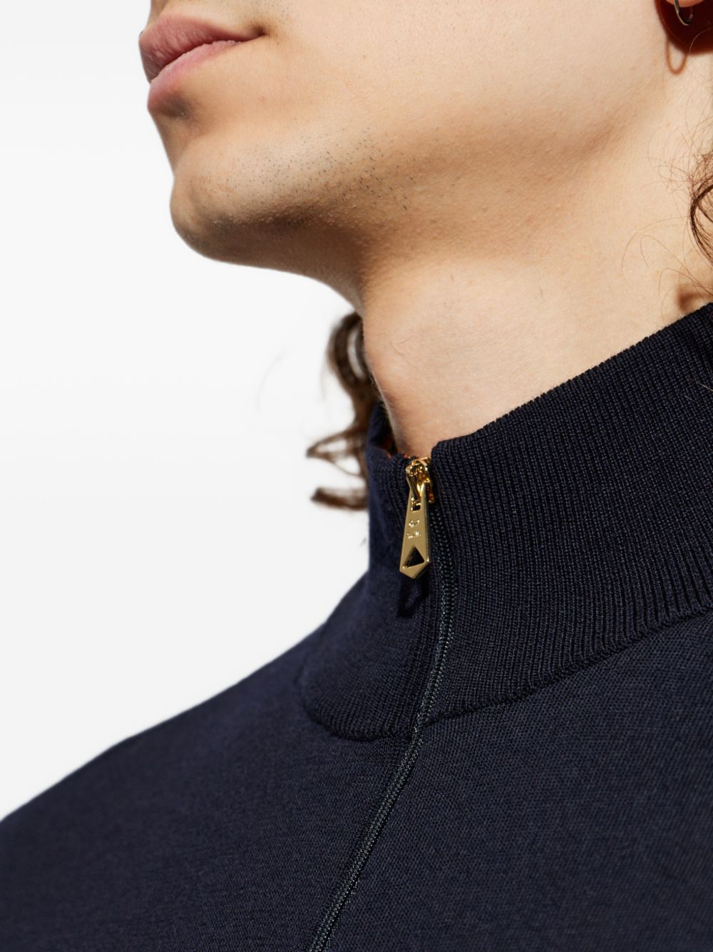 Paul Smith Men Wool Zipped Cardigan