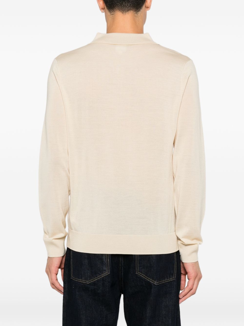 Paul Smith Men Wool Polo Shirt