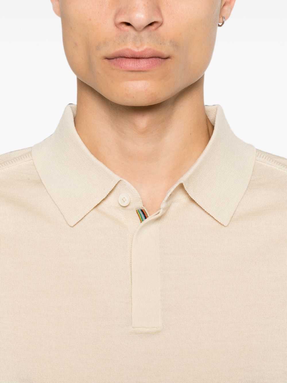 Paul Smith Men Wool Polo Shirt