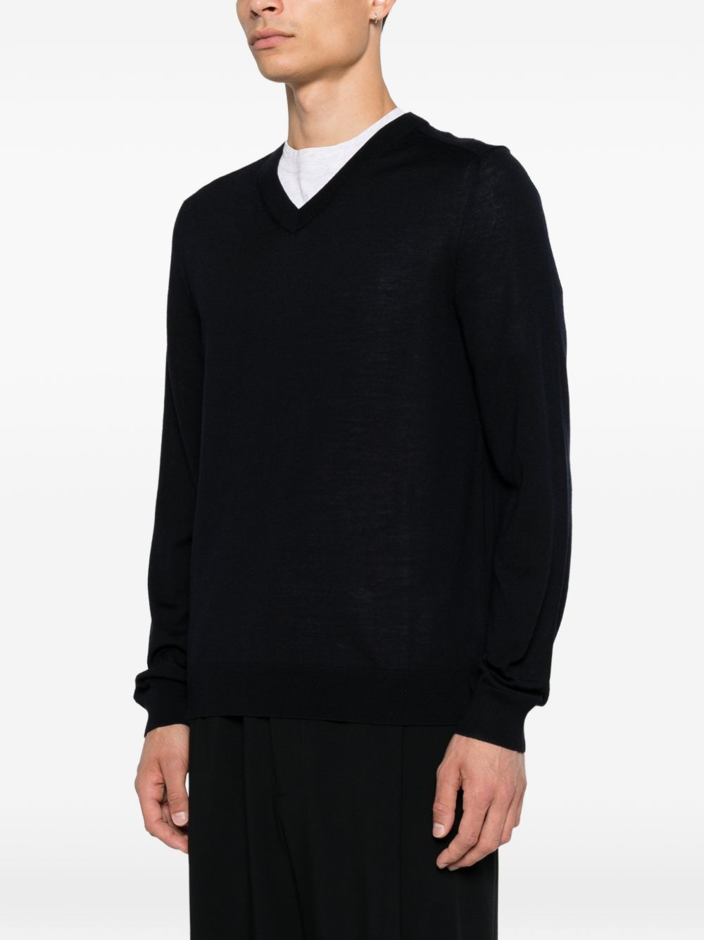 PAUL SMITH Paul Smith Men Wool V-Necked Sweater