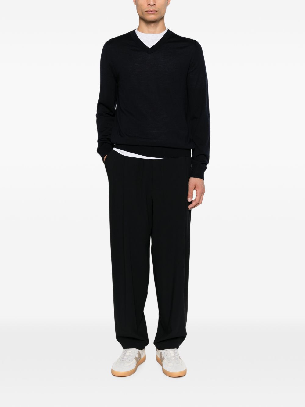 PAUL SMITH Paul Smith Men Wool V-Necked Sweater