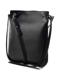Phoebe Philo Women Gig Tie Pouch Leather Shoulder Bag