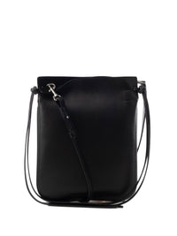 Phoebe Philo Women Gig Tie Pouch Leather Shoulder Bag