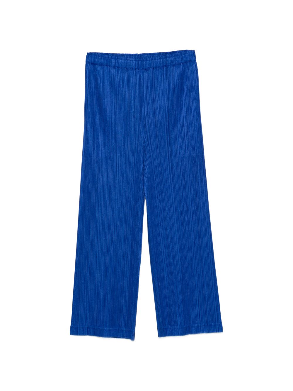 Pleats Please Issey Miyake Women Pleated Wide-Leg Trousers