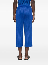Pleats Please Issey Miyake Women Pleated Wide-Leg Trousers