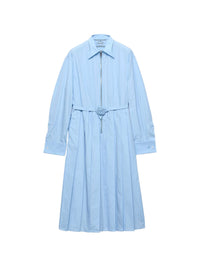Prada Women Popeline Cotton Midi Dress