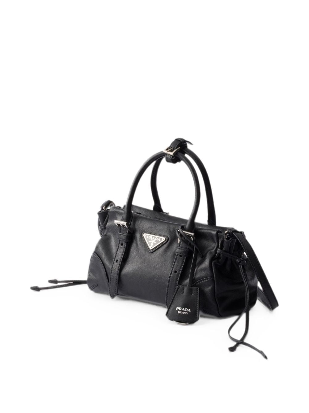 Prada Women Prada Karin Small Leather Handbag