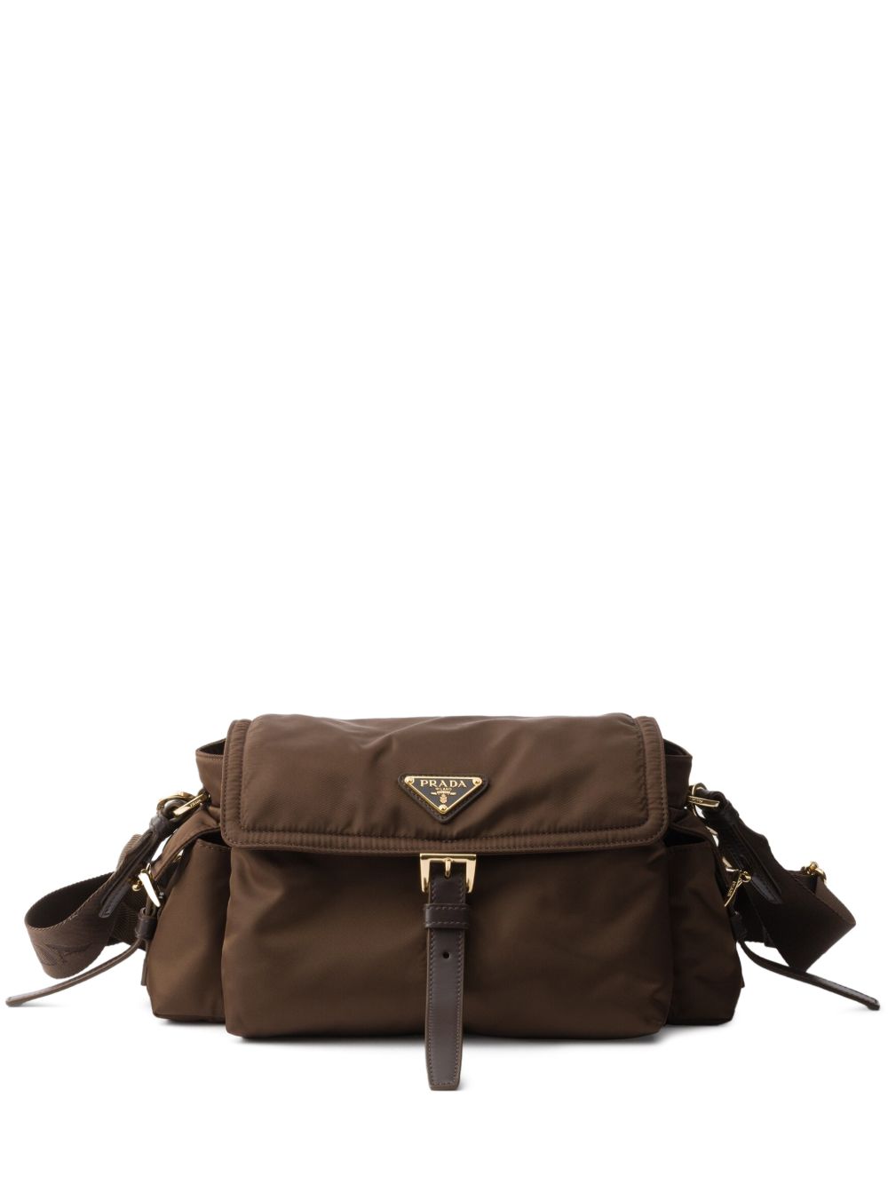 Prada Women Prada Explore Medium Re-Nylon Shoulder Bag
