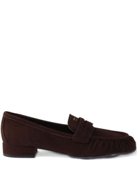 Prada Women Leahter Loafers