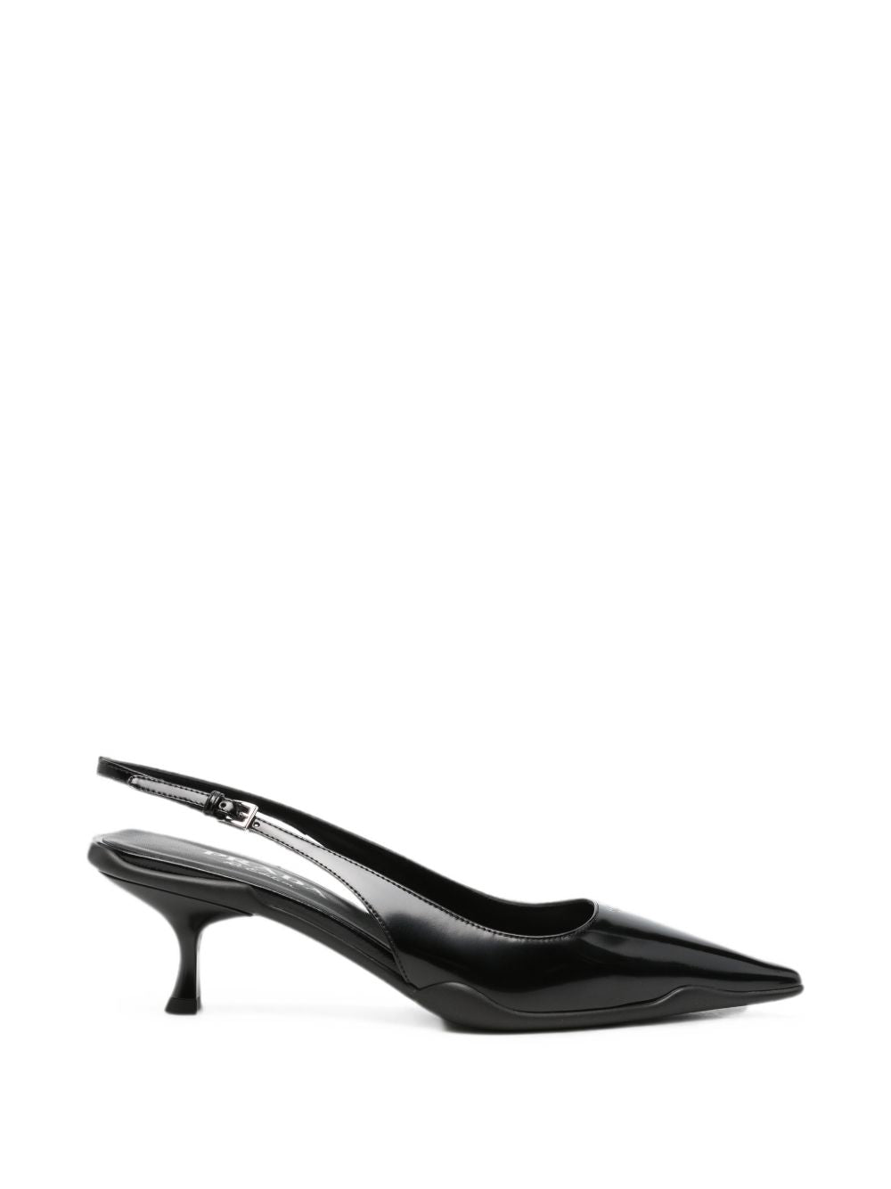 Prada Women Leather Slingback Pumps