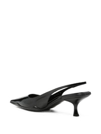 Prada Women Leather Slingback Pumps