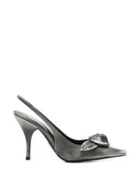 PRADA Prada Women Leather Slingback Pumps