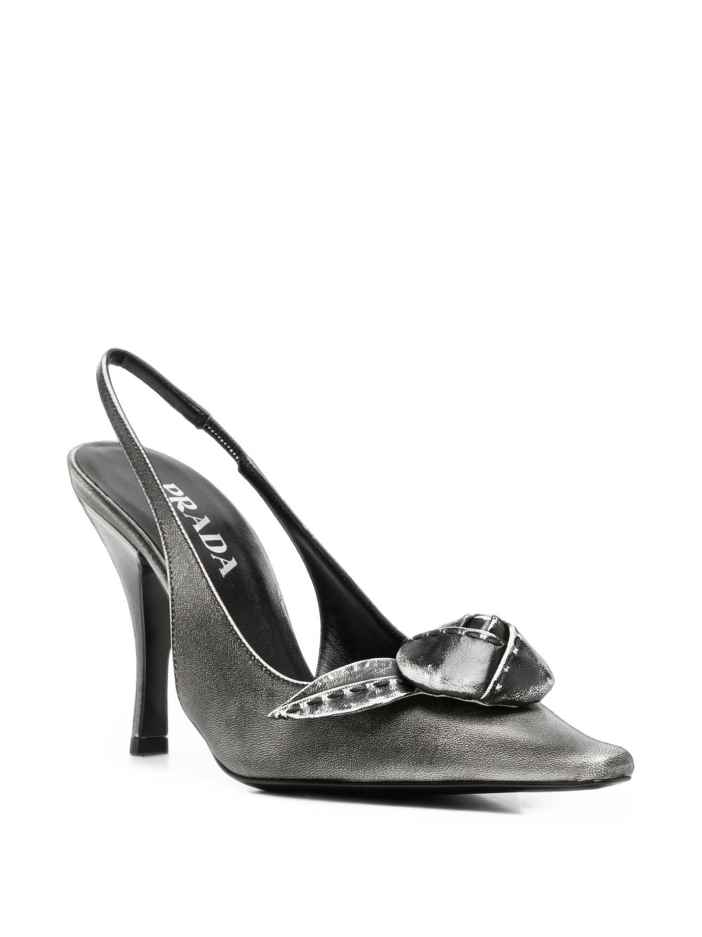PRADA Prada Women Leather Slingback Pumps