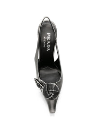 PRADA Prada Women Leather Slingback Pumps