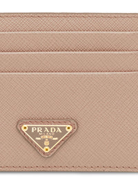 Prada Women Leather Credit Card Case