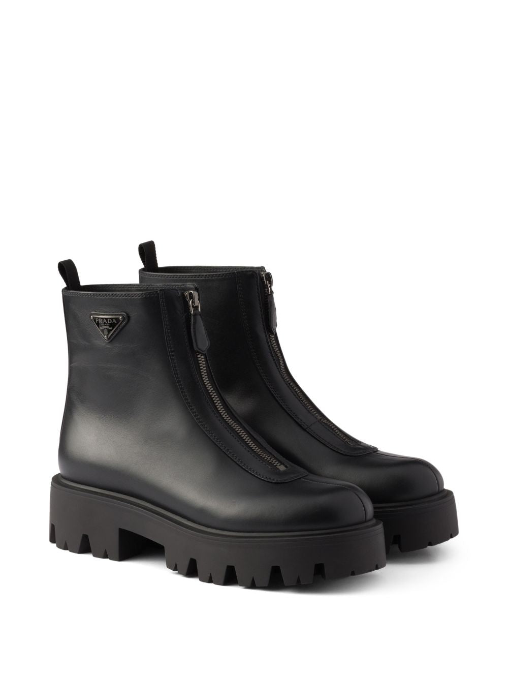 Prada Women Leather Boots