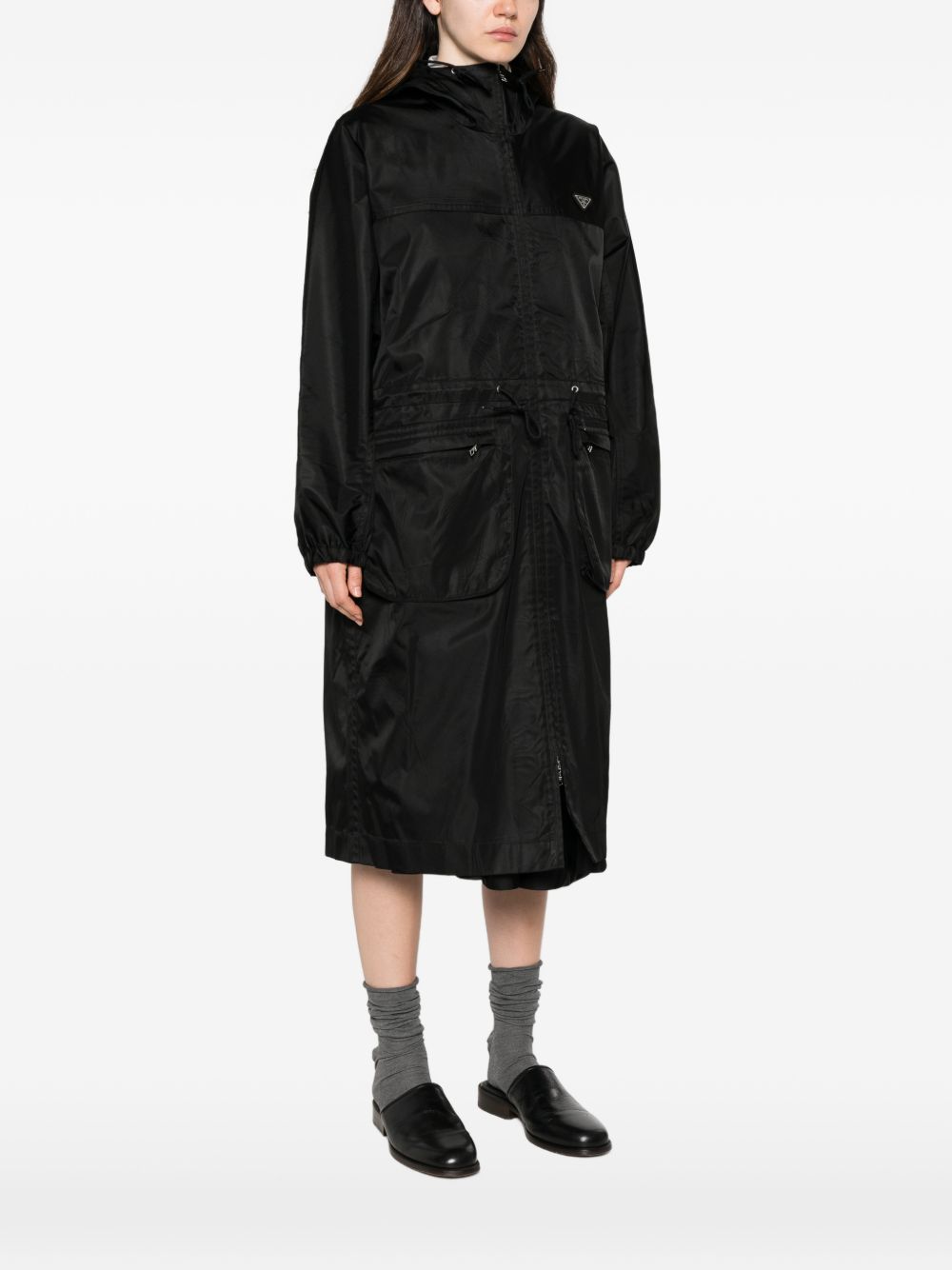 Prada Women Re-Nylon Raincoat