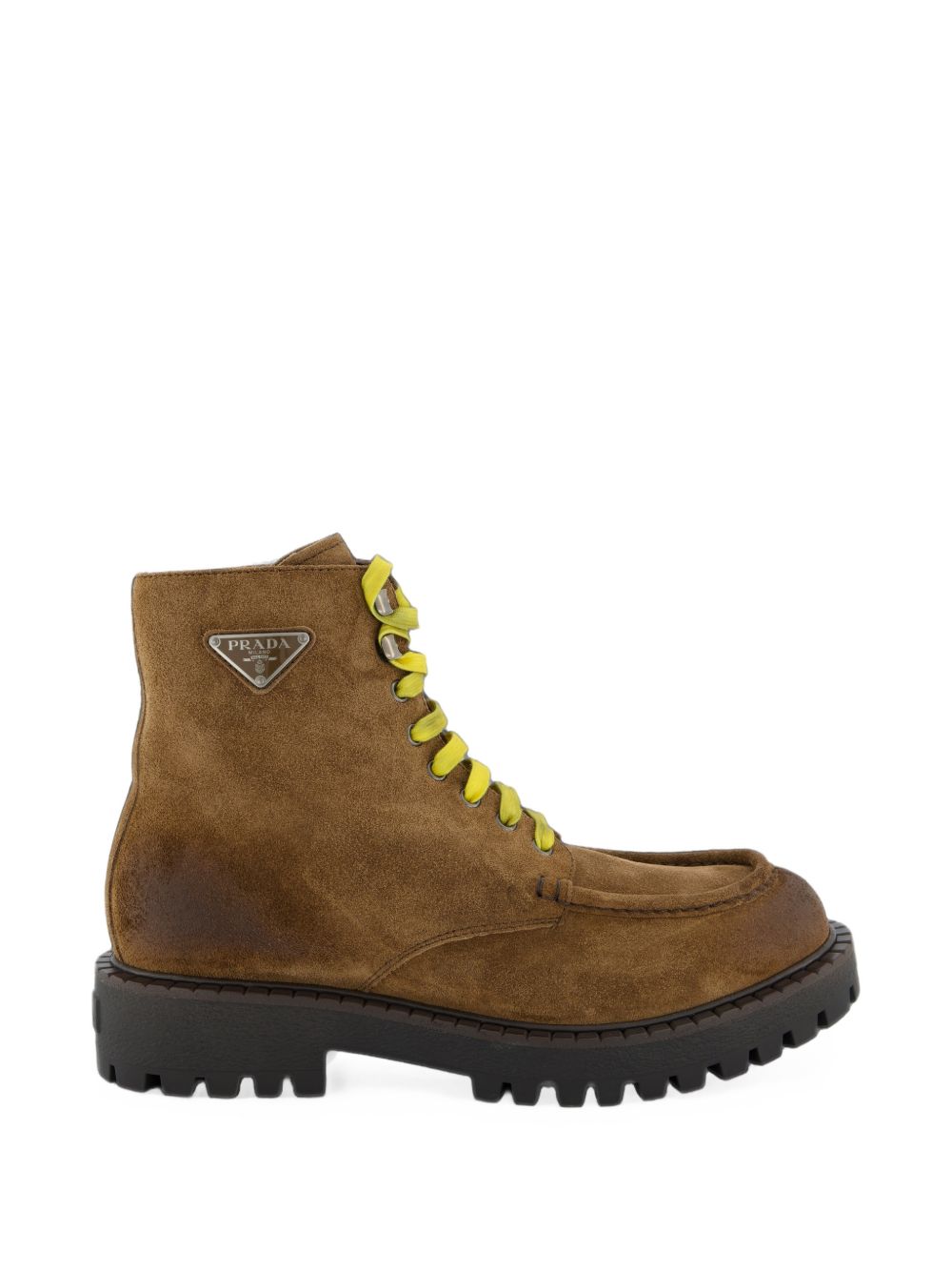 Prada Men Leather Boots